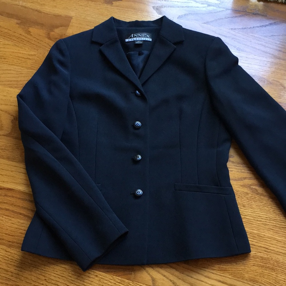 Casual Corner Annex Navy 4-button suit jacket (2P)